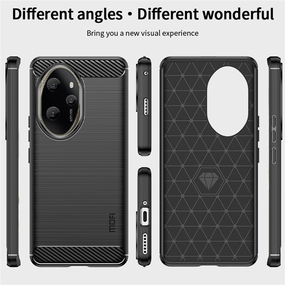 MOFI JK TPU Series-1 For Honor 100 Pro 5G TPU Cover Brushed Soft Phone Case