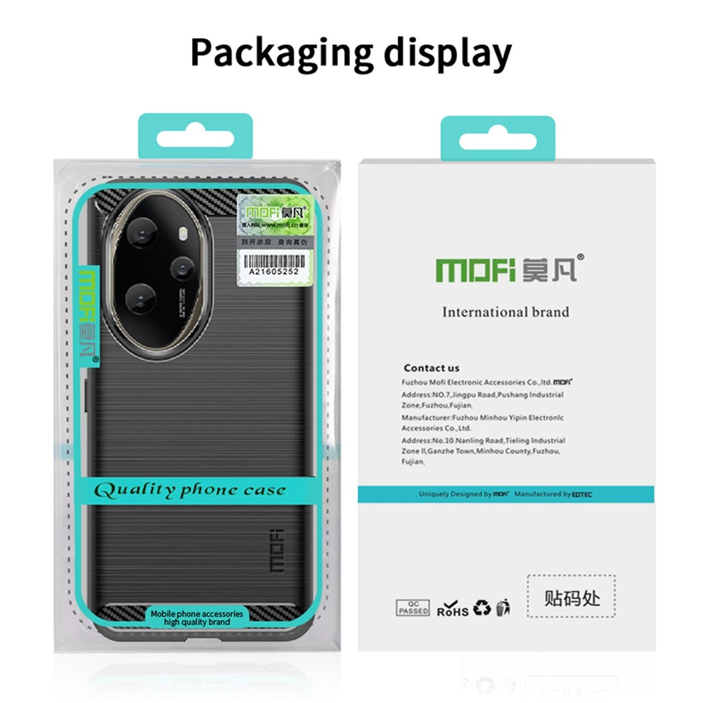 MOFI JK TPU Series-1 For Honor 100 Pro 5G TPU Cover Brushed Soft Phone Case