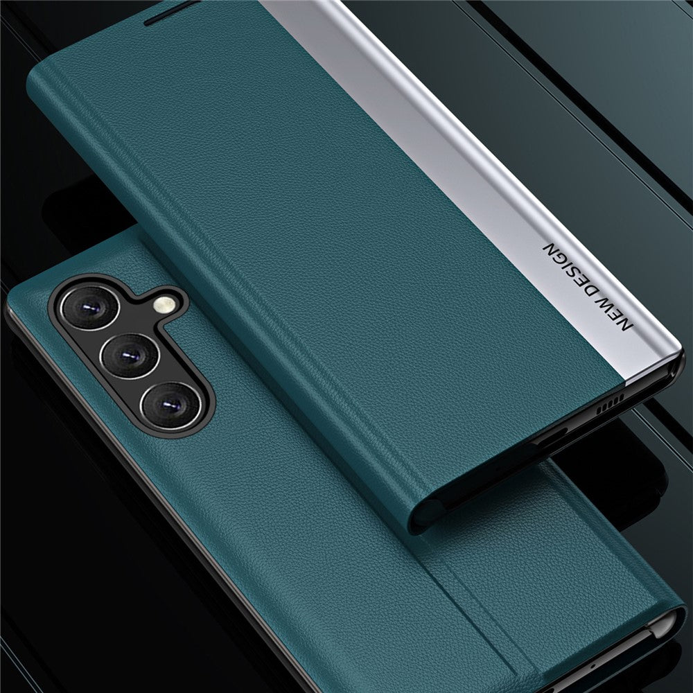 Galaxy A35 5G Klappbare Hülle – elegant, stoßfest, mit Ständer & galvanisierter Oberfläche
