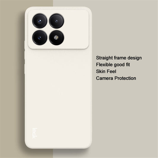 IMAK UC-4 Series for Xiaomi Poco F6 Pro 5G / Redmi K70 5G / K70 Pro 5G TPU Case Scratch-Resistant Straight Edge Phone Shell