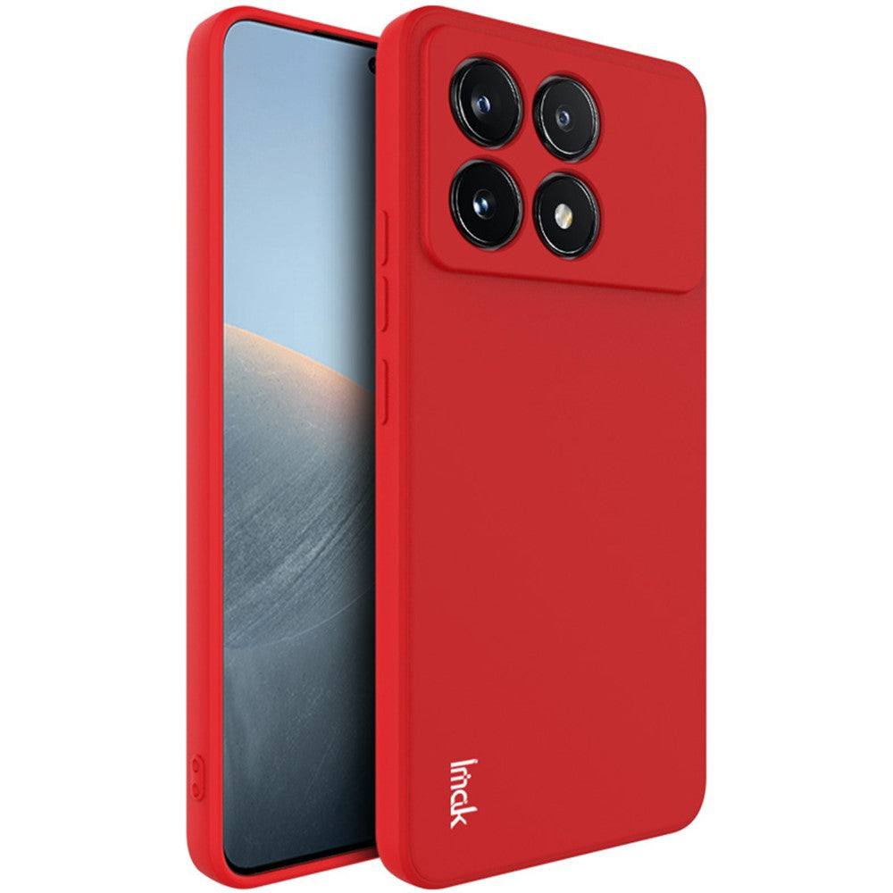 IMAK UC-4 Series for Xiaomi Poco F6 Pro 5G / Redmi K70 5G / K70 Pro 5G TPU Case Scratch-Resistant Straight Edge Phone Shell