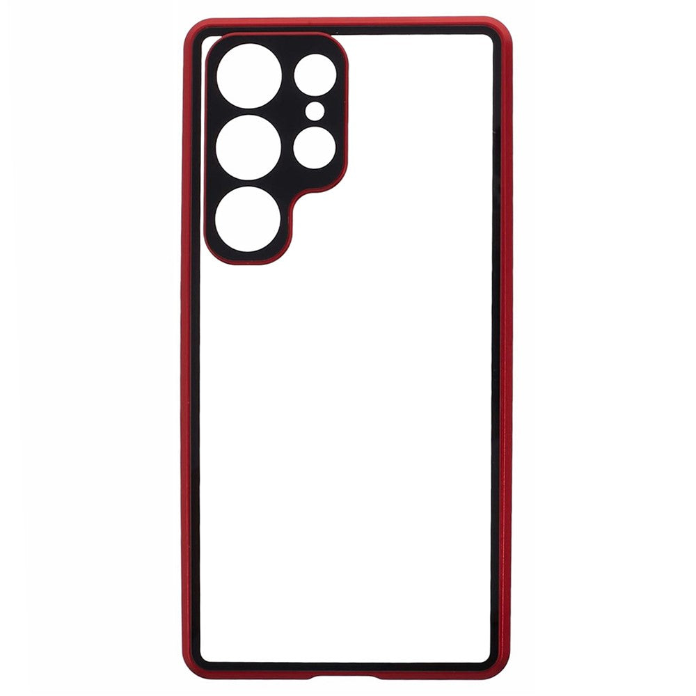 Galaxy S23 Ultra Anti-Spy-Hülle mit gehärtetem Glas
