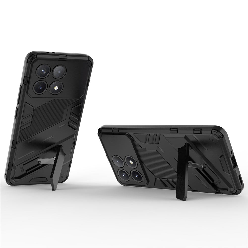 For Xiaomi Poco F6 Pro 5G / Redmi K70 5G / K70 Pro 5G Case TPU+PC Phone Cover Built-In Kickstand