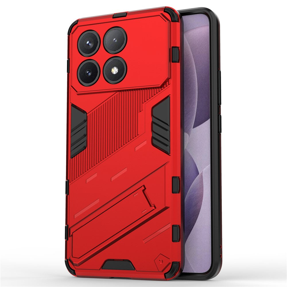 For Xiaomi Poco F6 Pro 5G / Redmi K70 5G / K70 Pro 5G Case TPU+PC Phone Cover Built-In Kickstand