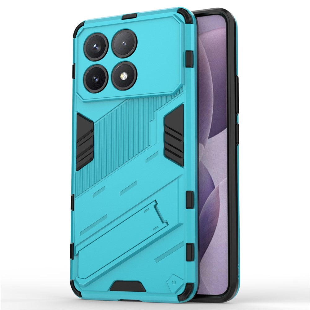 For Xiaomi Poco F6 Pro 5G / Redmi K70 5G / K70 Pro 5G Case TPU+PC Phone Cover Built-In Kickstand