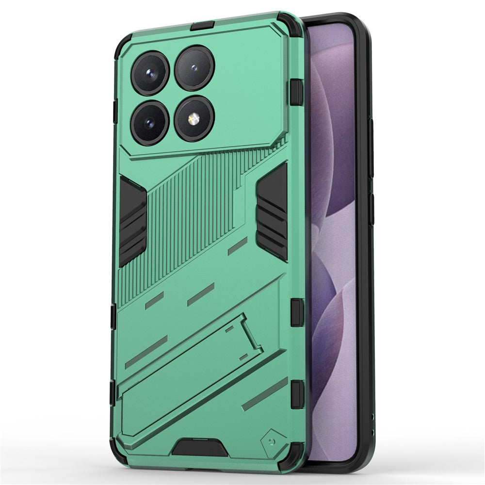 For Xiaomi Poco F6 Pro 5G / Redmi K70 5G / K70 Pro 5G Case TPU+PC Phone Cover Built-In Kickstand