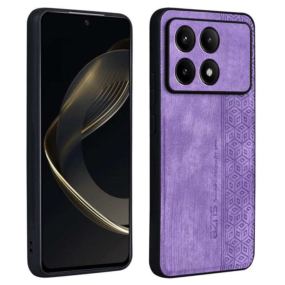 AZNS For Xiaomi Poco F6 Pro 5G / Redmi K70 5G / K70 Pro 5G Phone Case PU Leather+TPU Imprinted Cover
