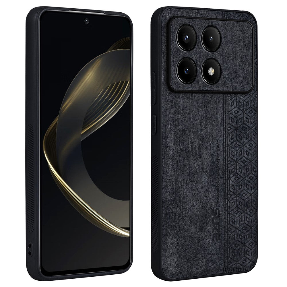 AZNS For Xiaomi Poco F6 Pro 5G / Redmi K70 5G / K70 Pro 5G Phone Case PU Leather+TPU Imprinted Cover