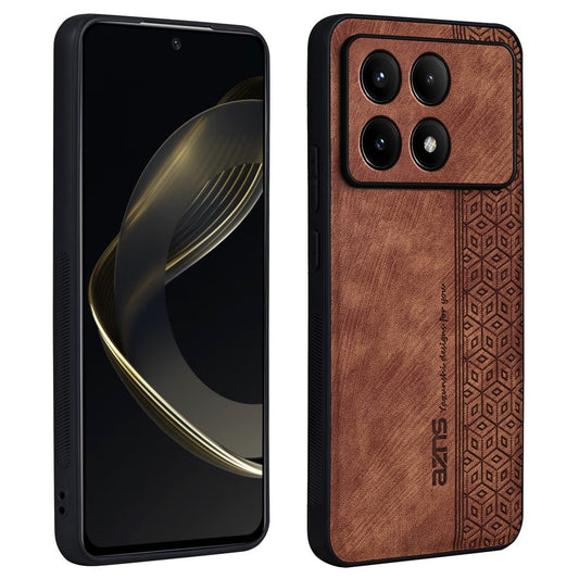 AZNS For Xiaomi Redmi K70E 5G / Poco X6 Pro 5G Phone Case Stylish Imprinted Texture Cover
