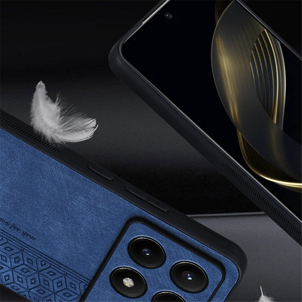 AZNS For Xiaomi Redmi K70E 5G / Poco X6 Pro 5G Phone Case Stylish Imprinted Texture Cover