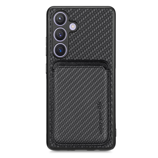 Galaxy S24 Schutzhülle – Magnetische abnehmbare Kartenhalter-Rückseite