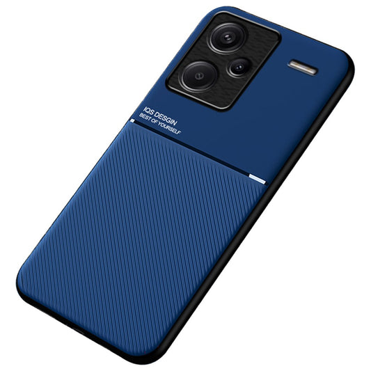Xiaomi Redmi Note 13 Pro+ 5G Handyhülle – PU+TPU+PC- mit magnetischer Halterung aus Metallblech