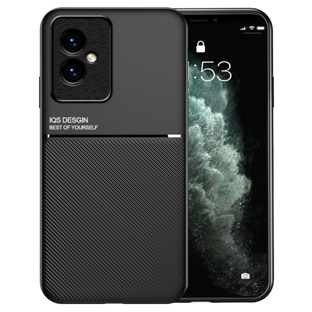For Honor 100 5G Case Mobile Phone Back Cover with Magnetic Holder Metal Sheet