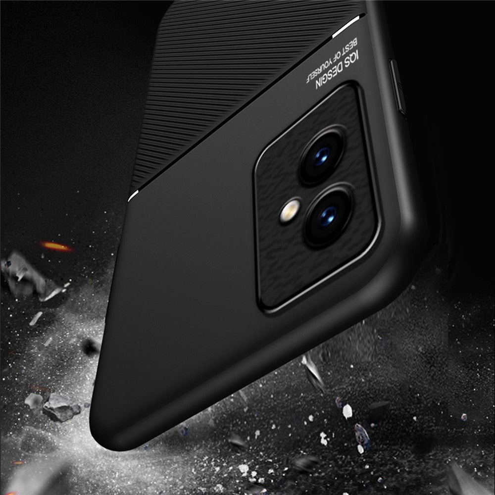 For Honor 100 5G Case Mobile Phone Back Cover with Magnetic Holder Metal Sheet
