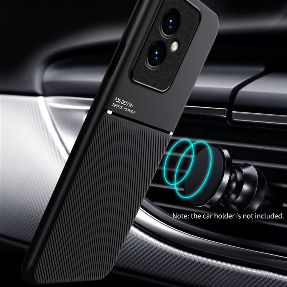 For Honor 100 5G Case Mobile Phone Back Cover with Magnetic Holder Metal Sheet