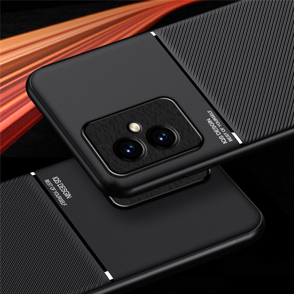 For Honor 100 5G Case Mobile Phone Back Cover with Magnetic Holder Metal Sheet