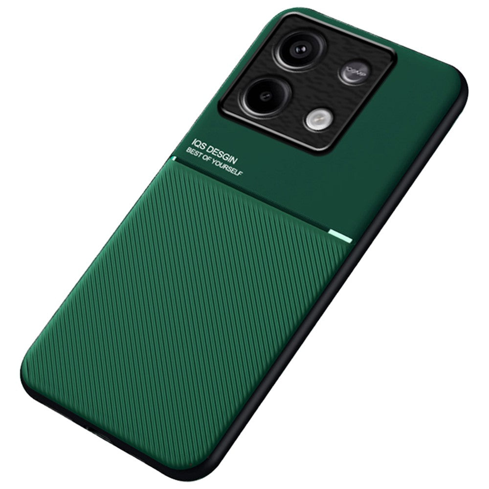 For Xiaomi Redmi Note 13 5G Imprinted Lines Case Cell Phone Cover Works with Magnetic Car Mount