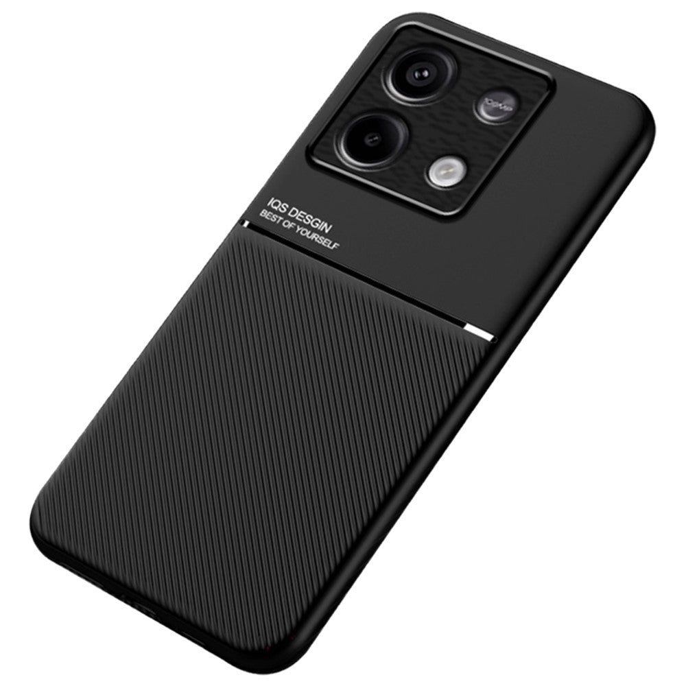 For Xiaomi Redmi Note 13 5G Imprinted Lines Case Cell Phone Cover Works with Magnetic Car Mount