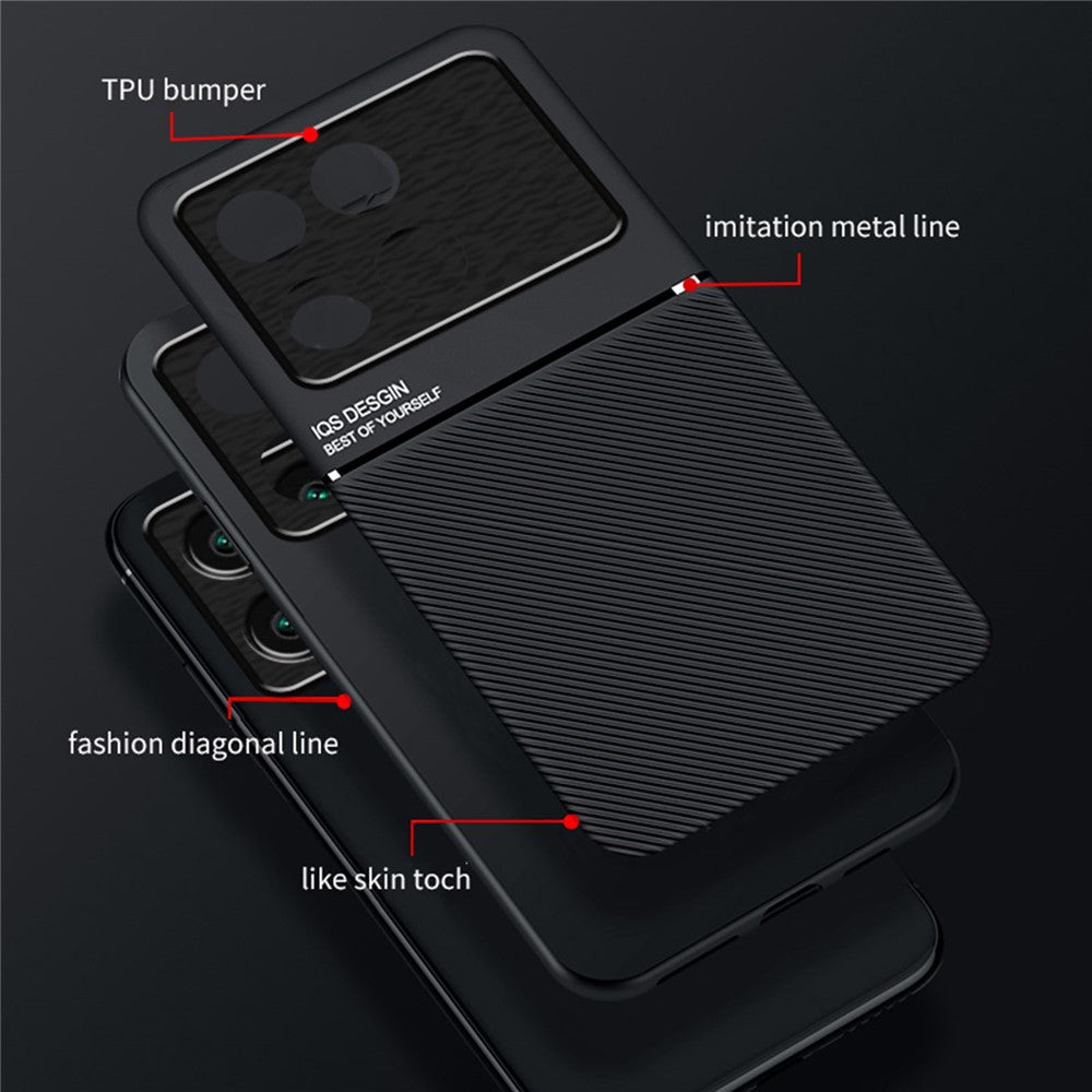 Cellphone Cover for Xiaomi Poco F6 Pro 5G / Redmi K70 5G / K70 Pro 5G Case Works with Magnetic Car Mount