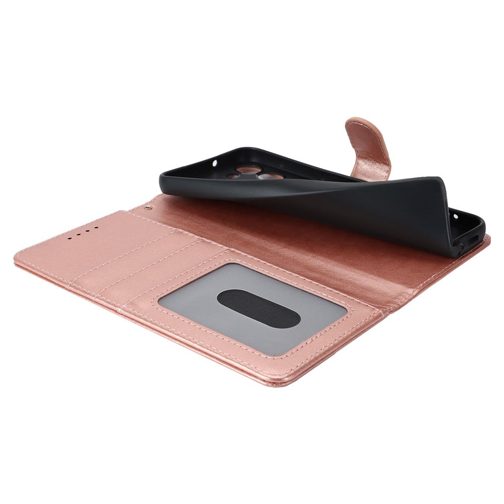 Galaxy S23 Wallet-Hülle – Mit Musterdruck, Kartenfächer & Riemen