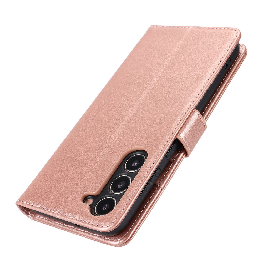 Galaxy S23 Wallet-Hülle – Mit Musterdruck, Kartenfächer & Riemen