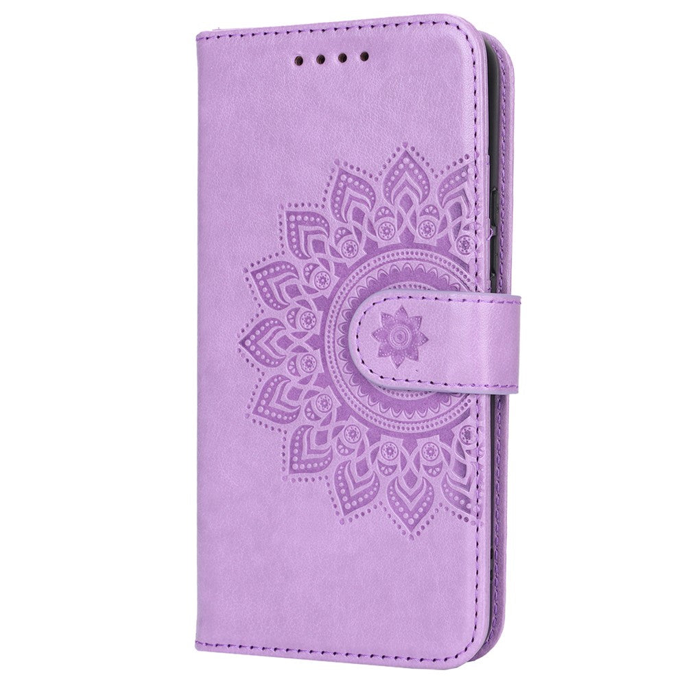 Galaxy S22 5G Wallet-Hülle – Mit Musterdruck, Kartenfächer & Riemen