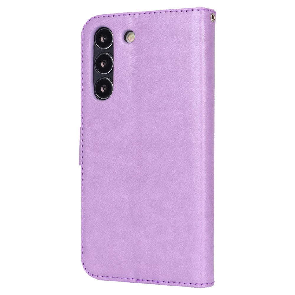 Galaxy S22 5G Wallet-Hülle – Mit Musterdruck, Kartenfächer & Riemen