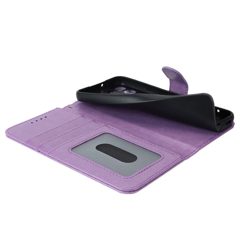 Galaxy S22 5G Wallet-Hülle – Mit Musterdruck, Kartenfächer & Riemen