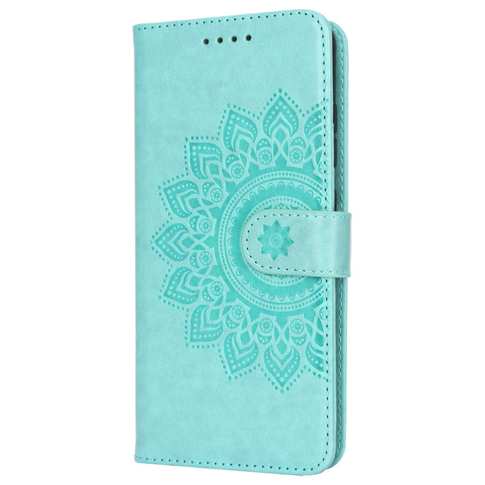Galaxy S20 4G/5G Wallet-Hülle – Mit Musterdruck, Kartenfächer & Riemen