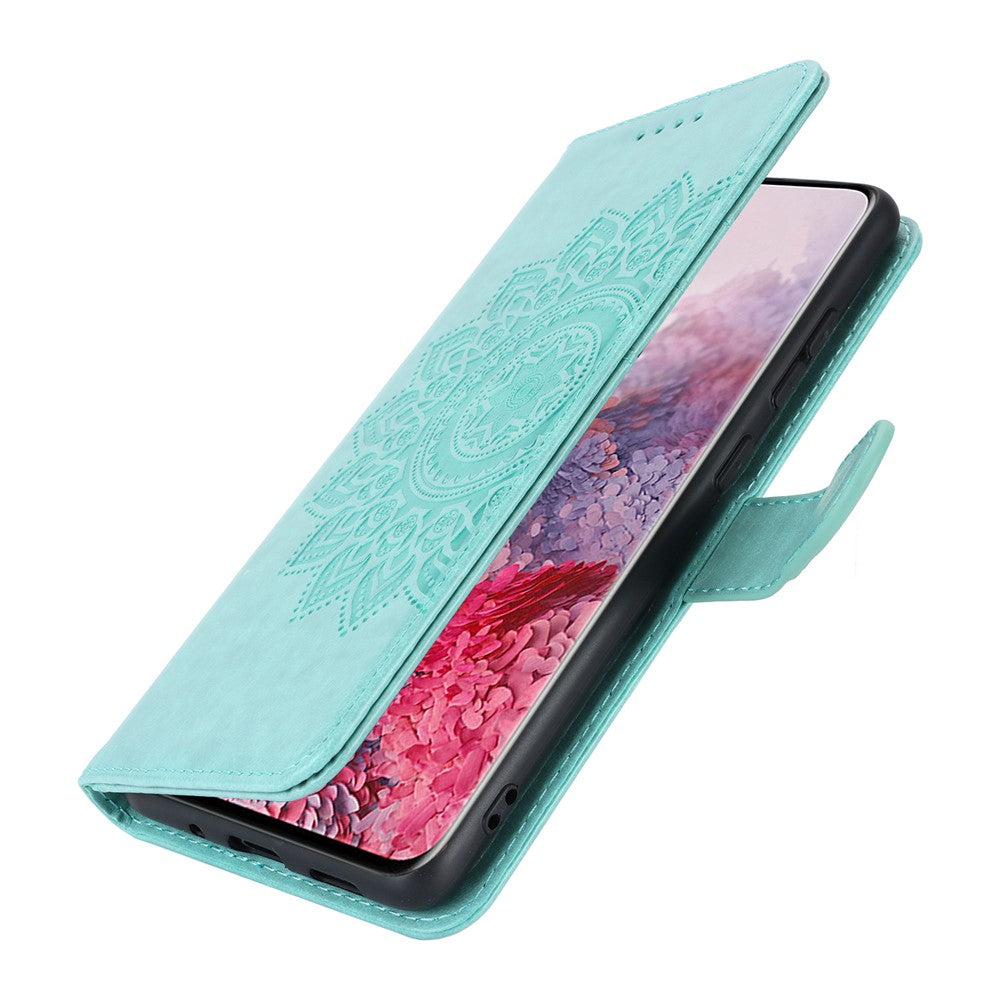 Galaxy S20 4G/5G Wallet-Hülle – Mit Musterdruck, Kartenfächer & Riemen