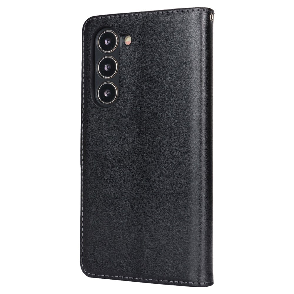 Galaxy S23 Plus Wallet-Hülle – Mit Musterdruck, Kartenfächer & Riemen