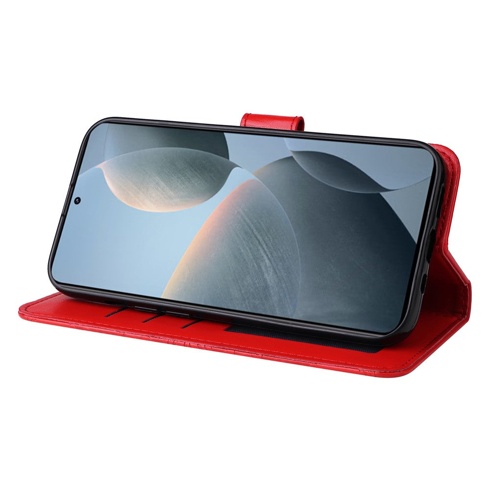 For Xiaomi Poco F6 Pro 5G / Redmi K70 5G / K70 Pro 5G Case Stand Imprinted PU Leather Phone Cover Wallet