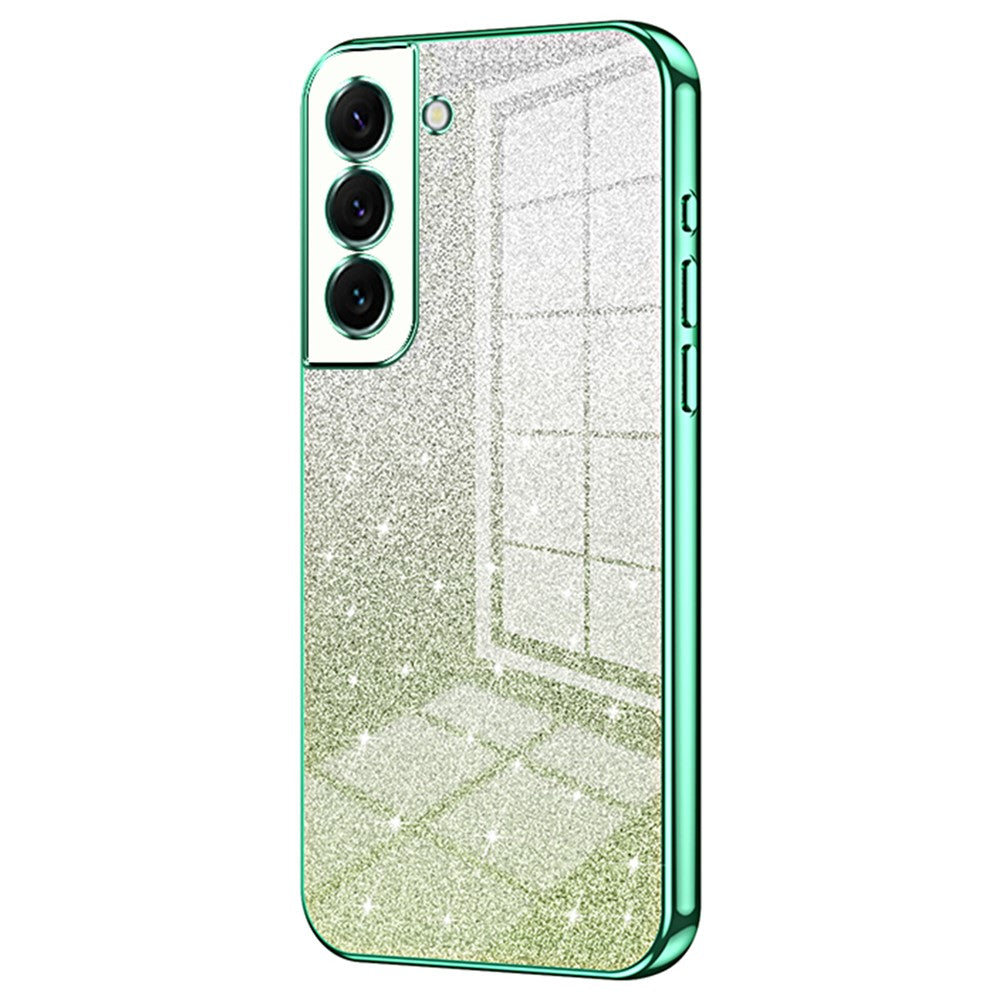 Galaxy S22 Plus 5G Glitzer-Hülle – Weiche Textur