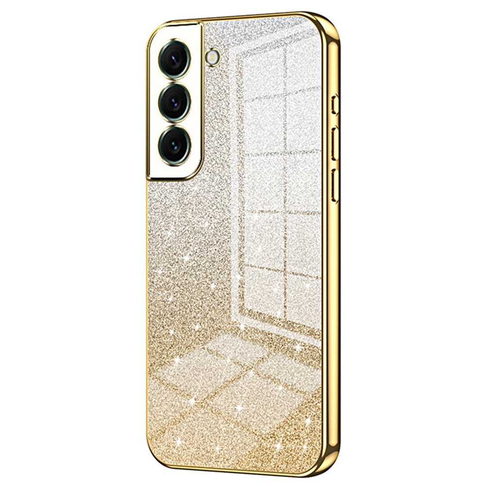 Galaxy S22 Plus 5G Glitzer-Hülle – Weiche Textur