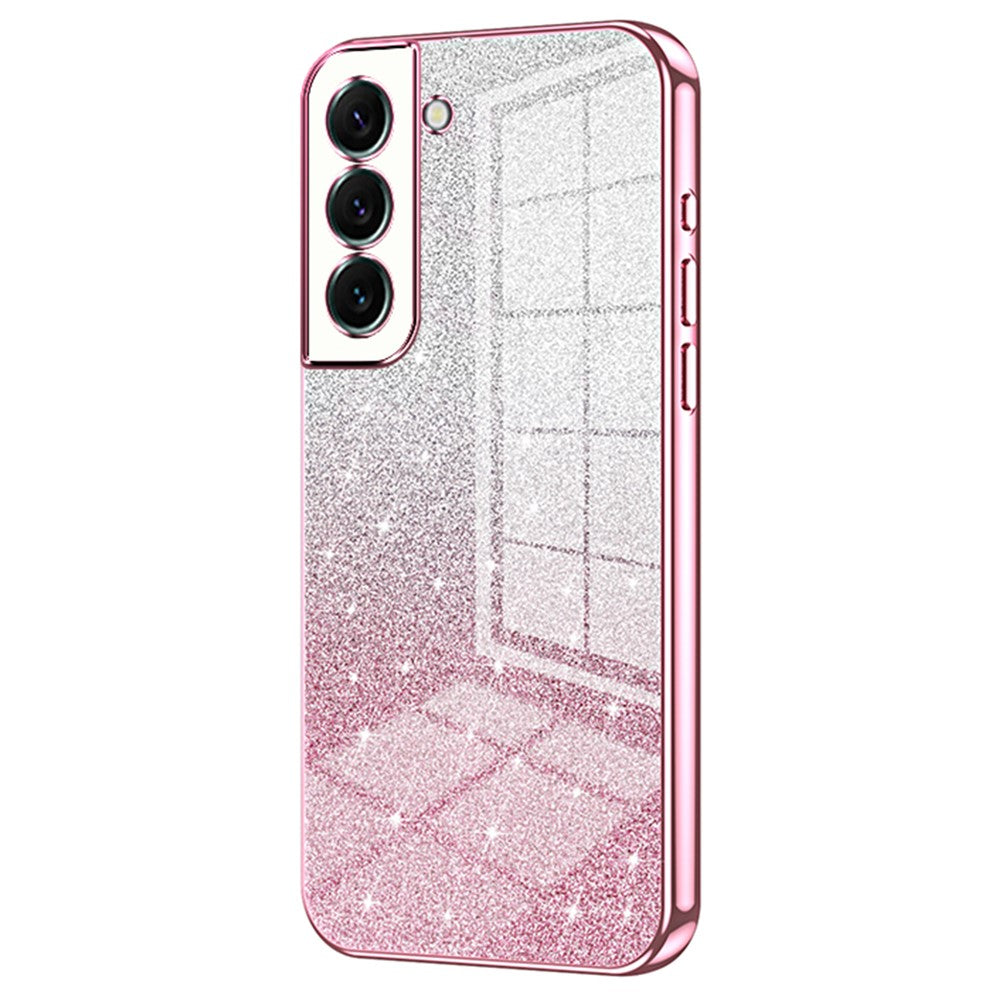 Galaxy S22 Plus 5G Glitzer-Hülle – Weiche Textur