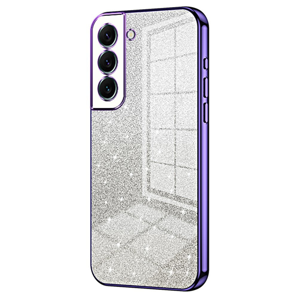Galaxy S22 Plus 5G Glitzer-Hülle – Weiche Textur