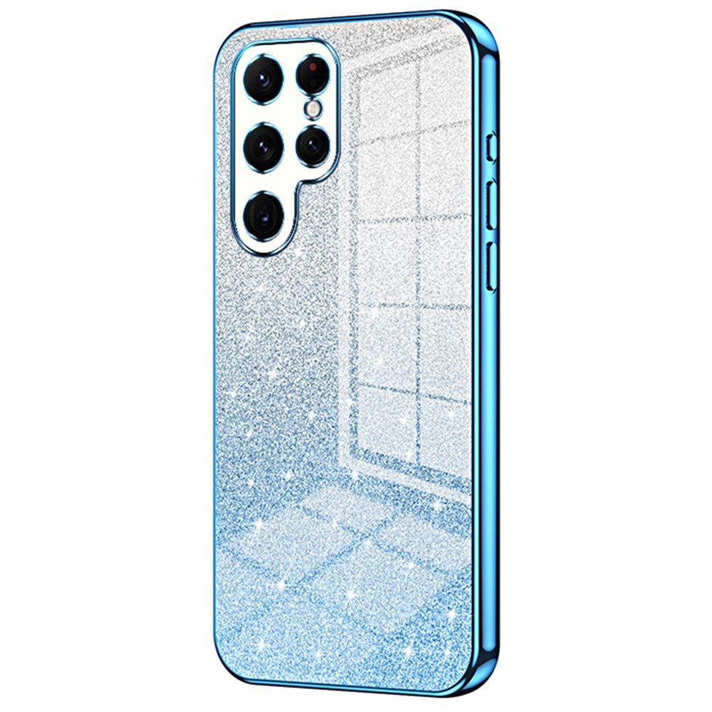 Galaxy S22 Ultra 5G Glitzer-Hülle – Weiche Textur