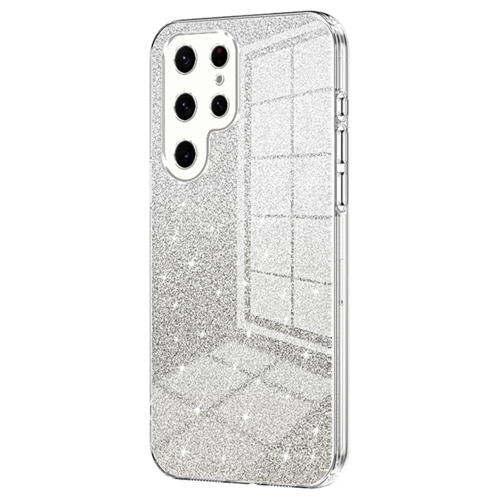Galaxy S22 Ultra 5G Glitzer-Hülle – Weiche Textur