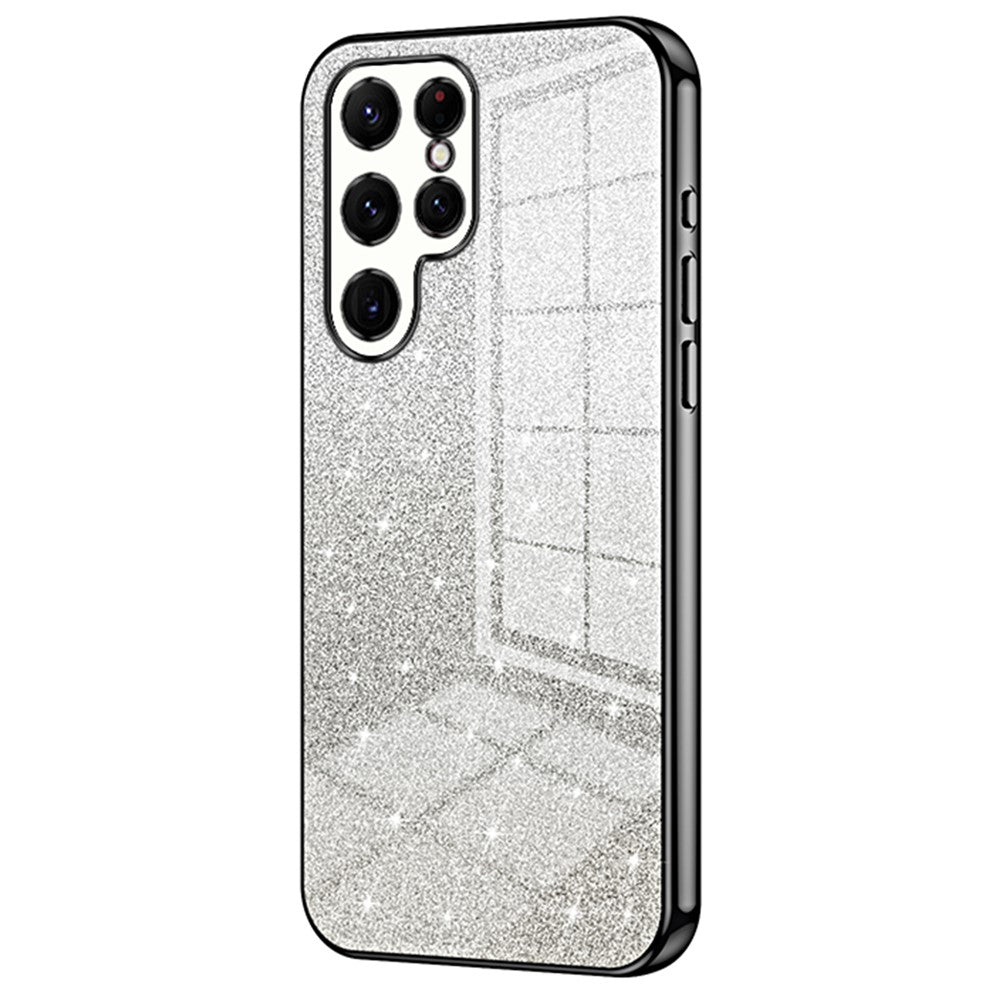 Galaxy S22 Ultra 5G Glitzer-Hülle – Weiche Textur