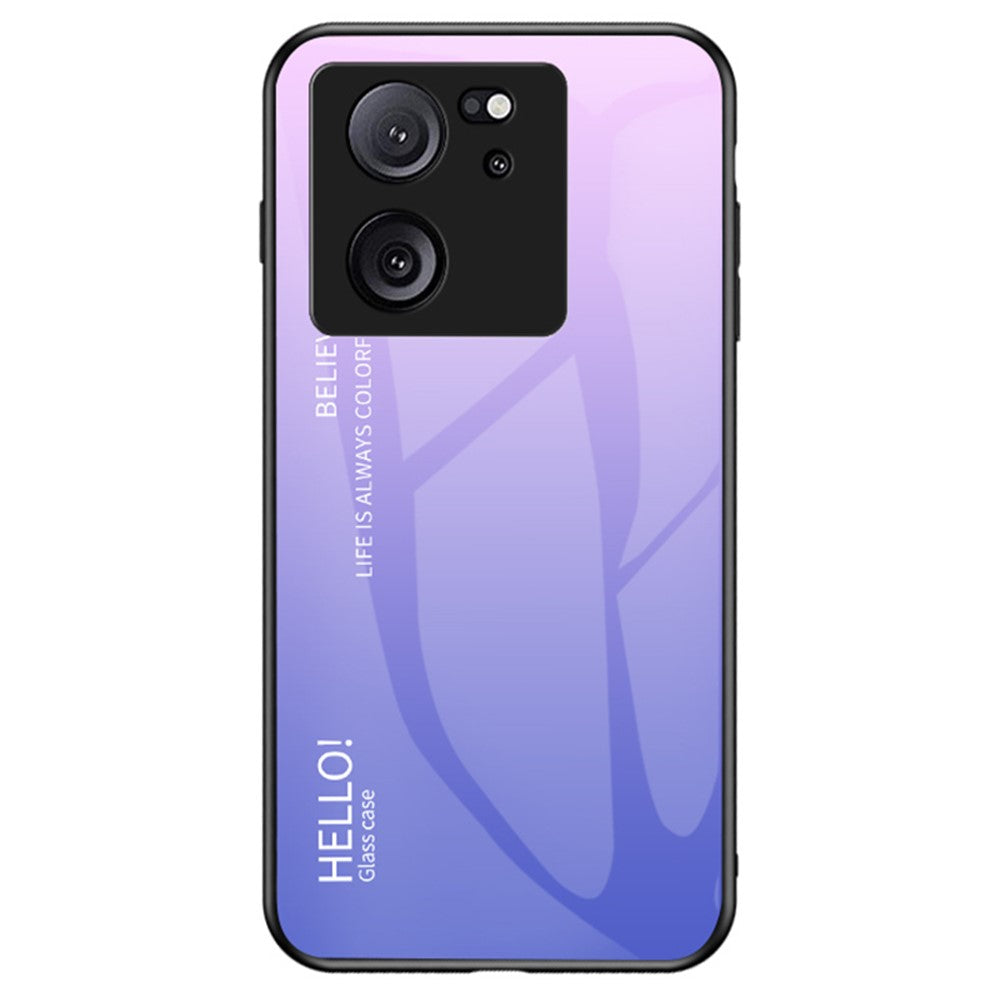 For Xiaomi 13T / 13T Pro / Redmi K60 Ultra Tempered Glass+PC+TPU Phone Case