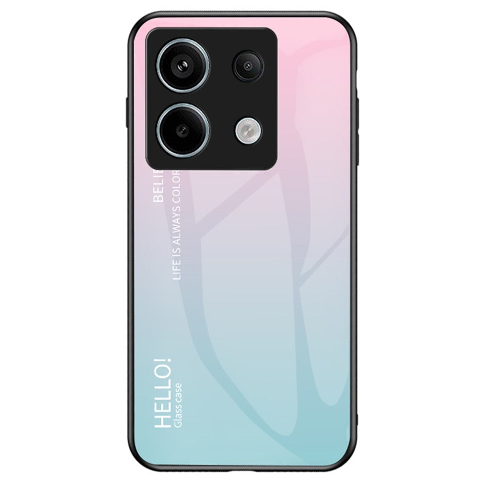 For Xiaomi Redmi Note 13 Pro 5G / Poco X6 5G Tempered Glass Case Shockproof Phone Cover