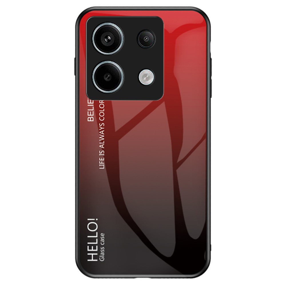 For Xiaomi Redmi Note 13 Pro 5G / Poco X6 5G Tempered Glass Case Shockproof Phone Cover