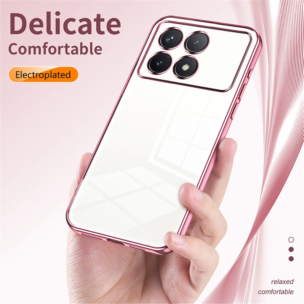 For Xiaomi Poco F6 Pro 5G / Redmi K70 5G / K70 Pro 5G Case Soft TPU Precise Lens Cutout Cell Phone Cover