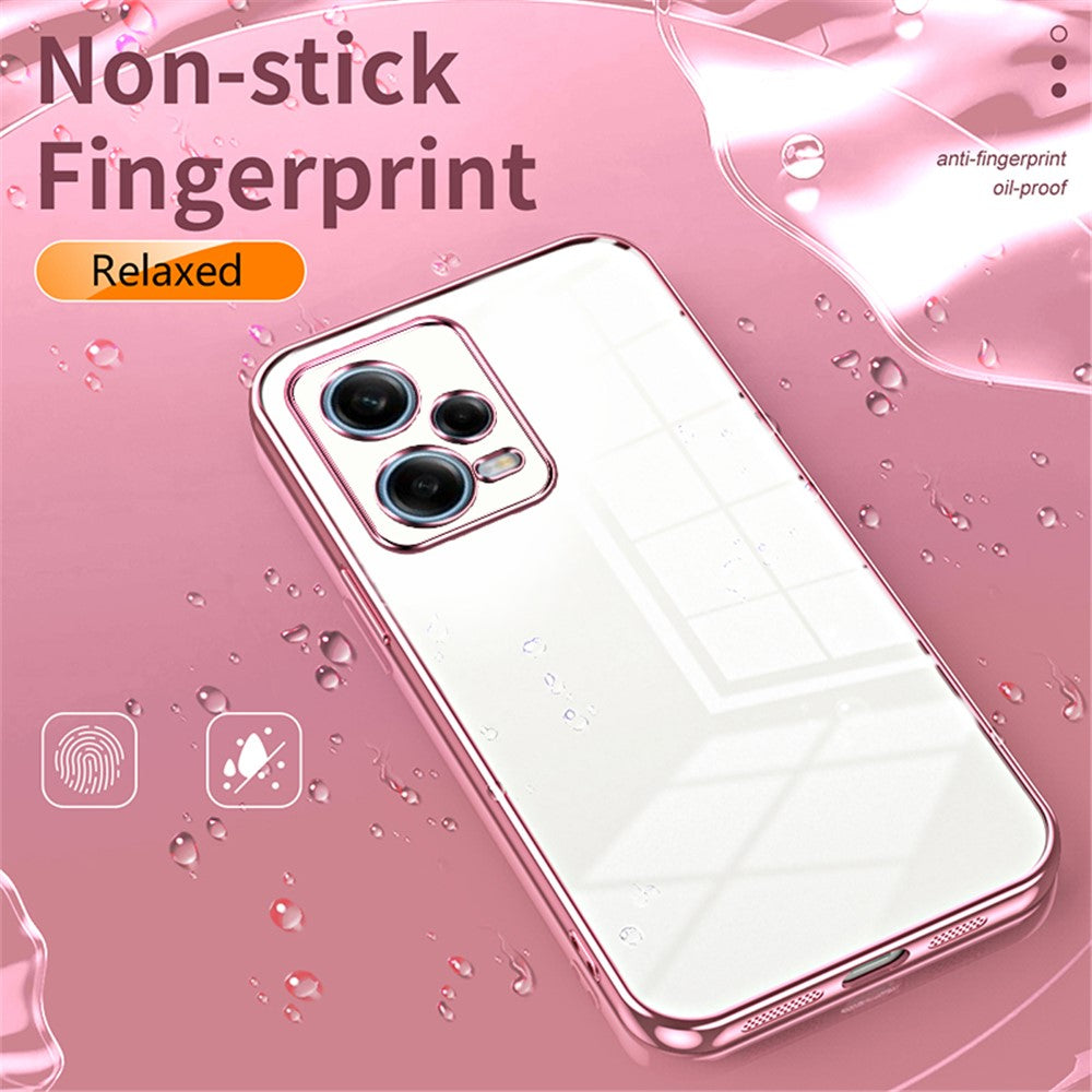 For Xiaomi Redmi Note 12 Pro 5G Case Anti-fall Soft TPU Cell Phone Cover with Precise Lens Cutout