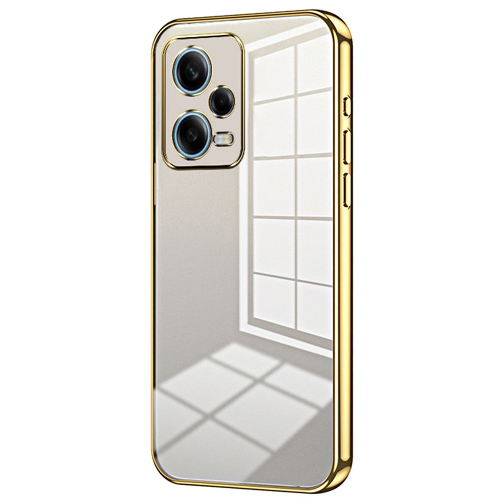 For Xiaomi Redmi Note 12 Pro 5G Case Anti-fall Soft TPU Cell Phone Cover with Precise Lens Cutout