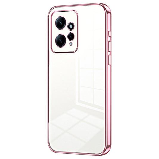 Xiaomi Redmi Note 12 4G Handyhülle – Galvanisiertes, kristallklares TPU-Gehäuse mit präziser Linsenaussparung
