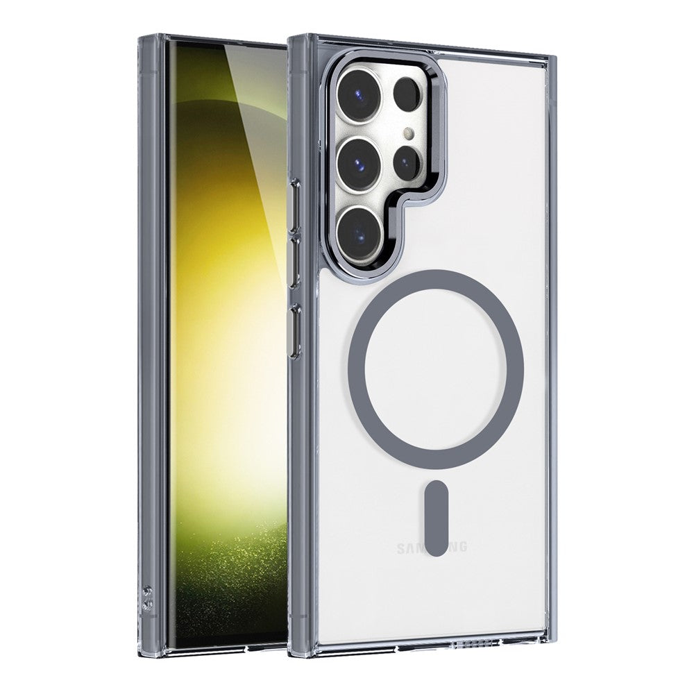 Galaxy S24 Ultra Magnet-Hülle – Transparent & Kratzfest