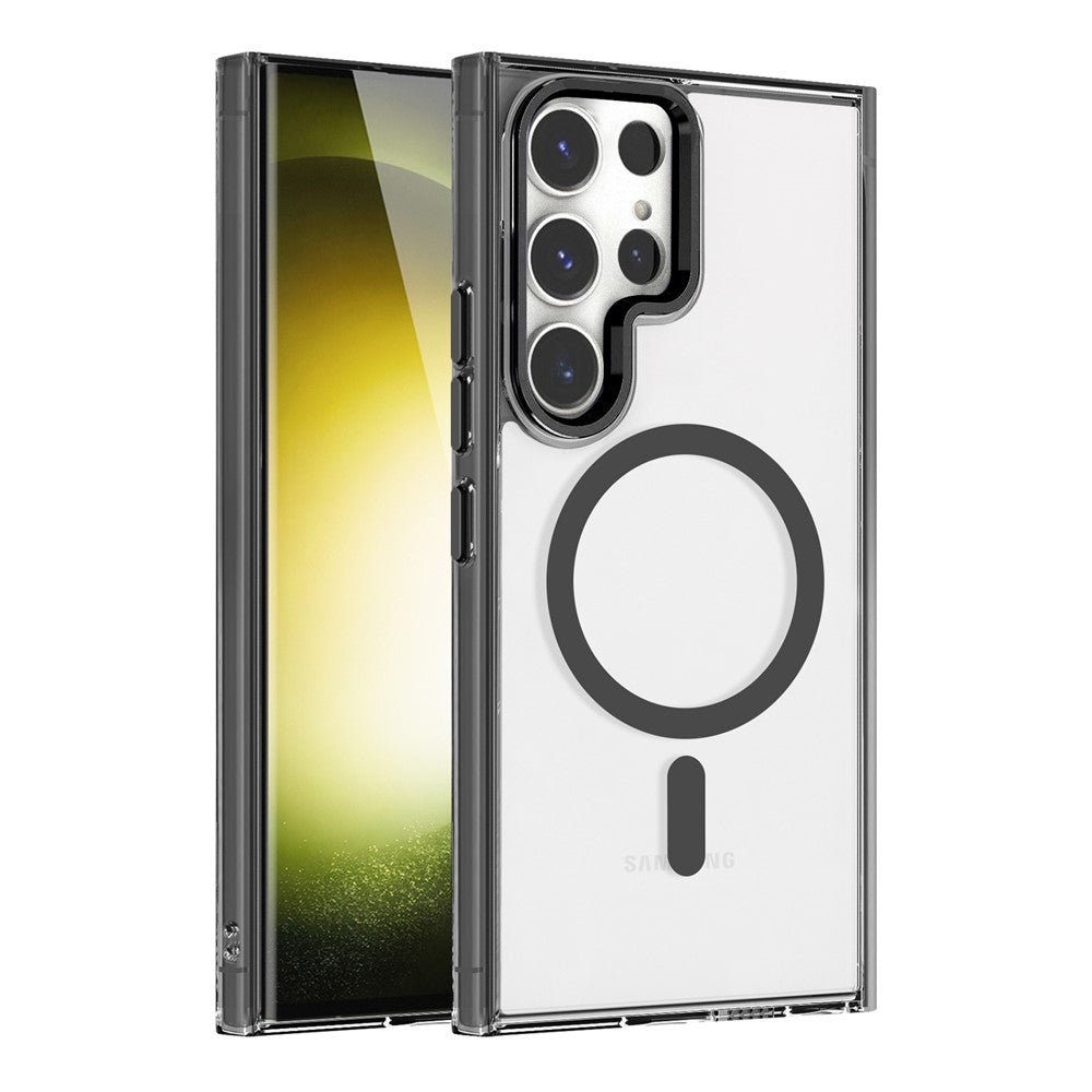 Galaxy S24 Ultra Magnet-Hülle – Transparent & Kratzfest