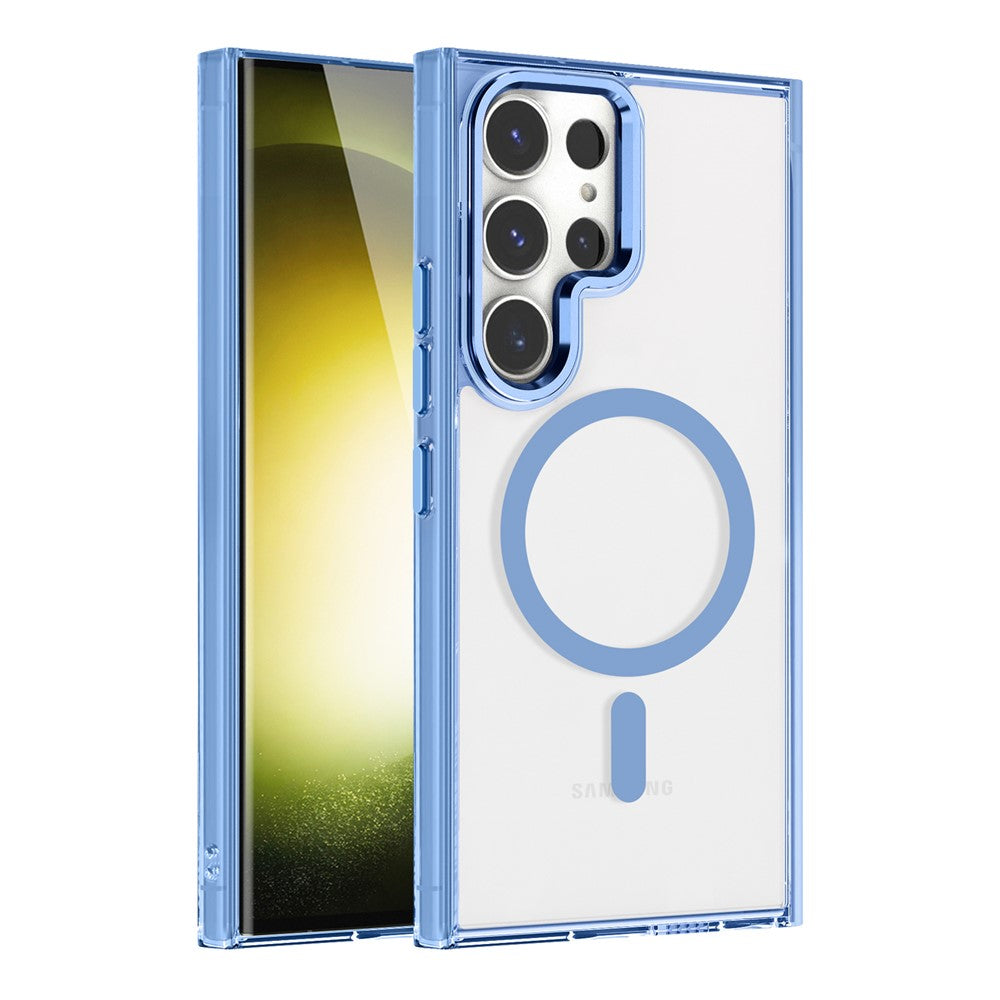 Galaxy S24 Ultra Magnet-Hülle – Transparent & Kratzfest