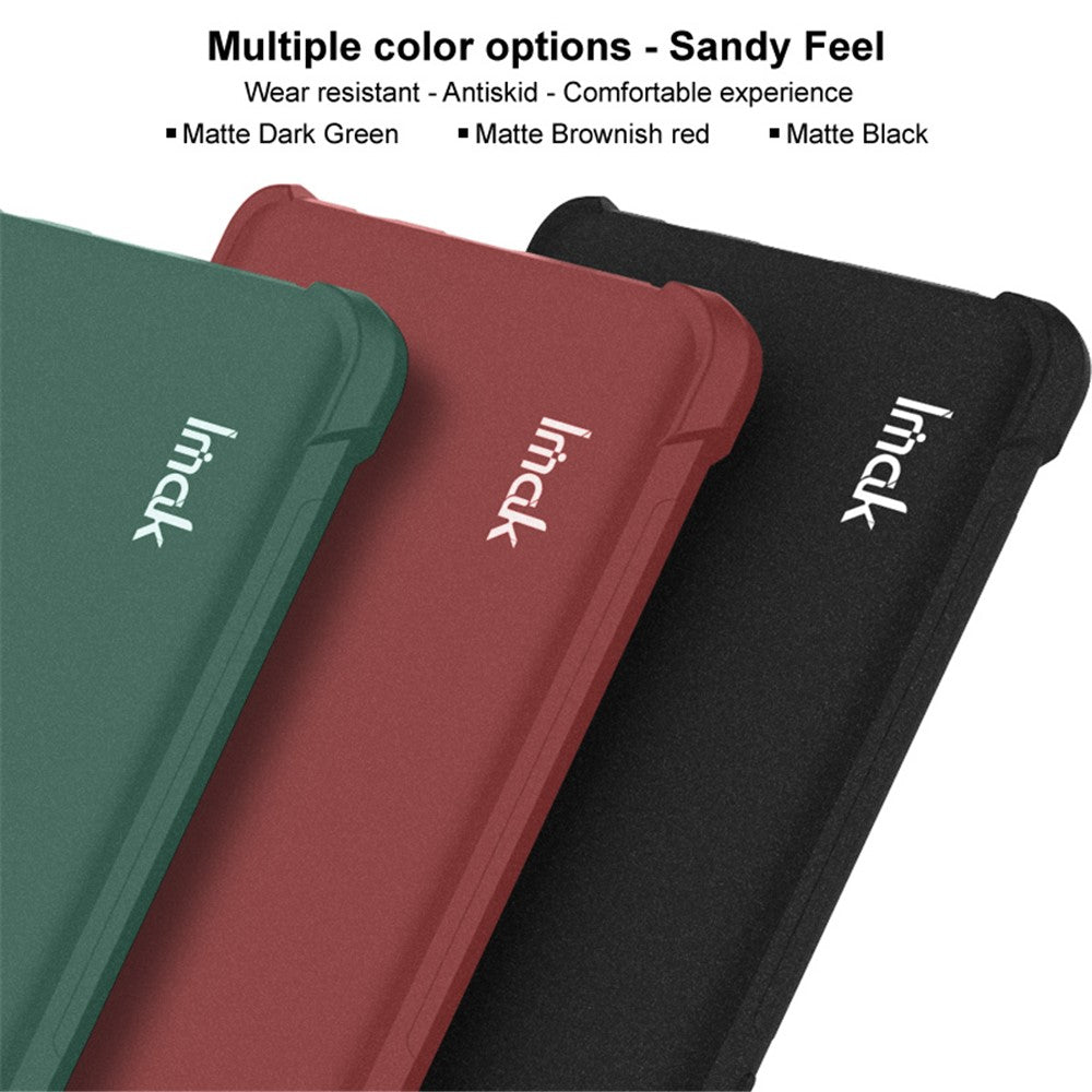 IMAK For Xiaomi Redmi 13C 4G / Poco C65 4G TPU Case Anti-drop Reinforced Corners Matte Phone Shell